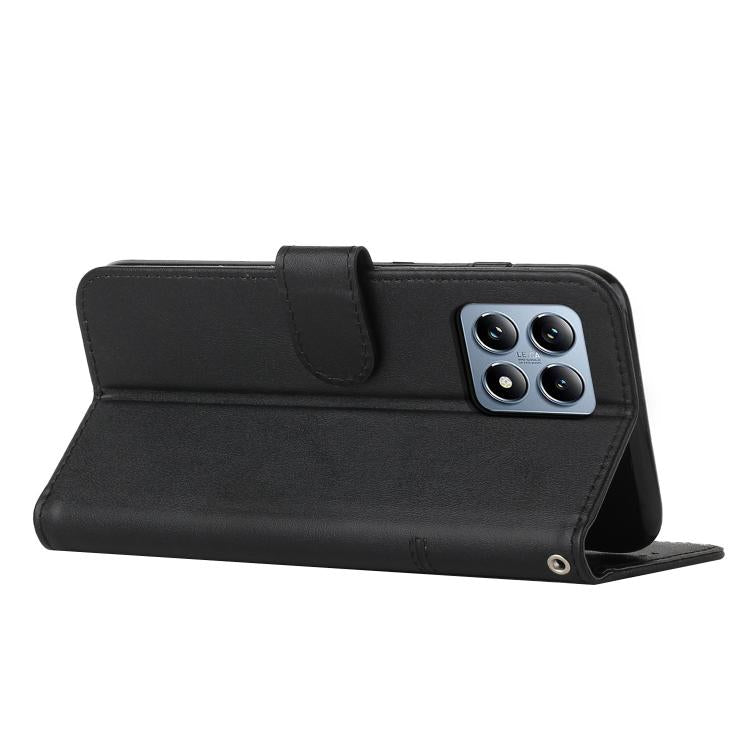 For Xiaomi 15T Stitching Calf Texture Buckle Leather Phone Case