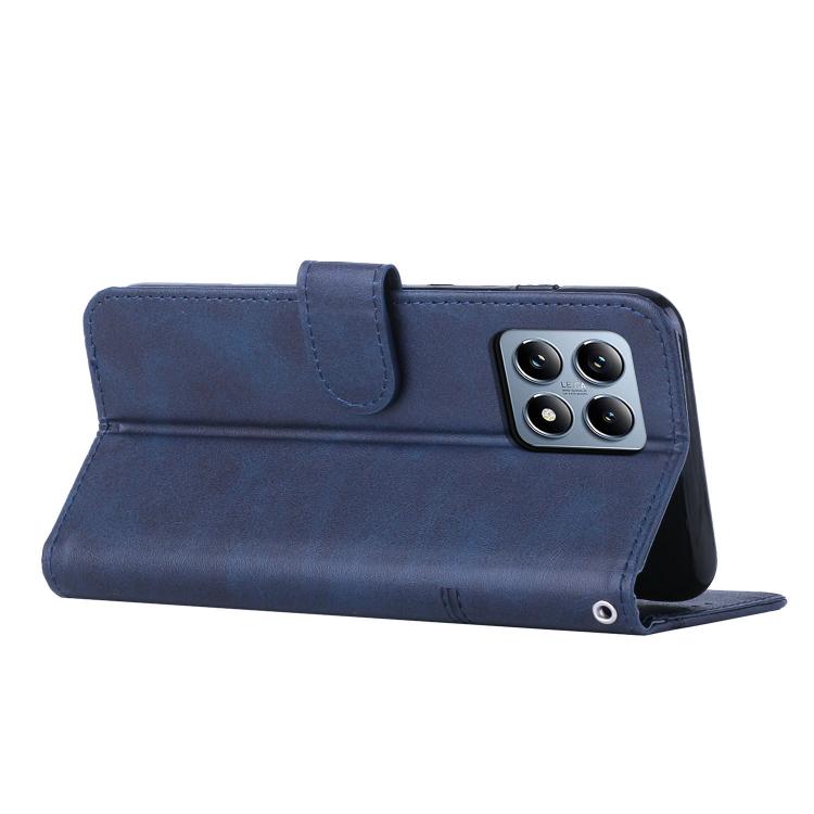 For Xiaomi 15T Stitching Calf Texture Buckle Leather Phone Case