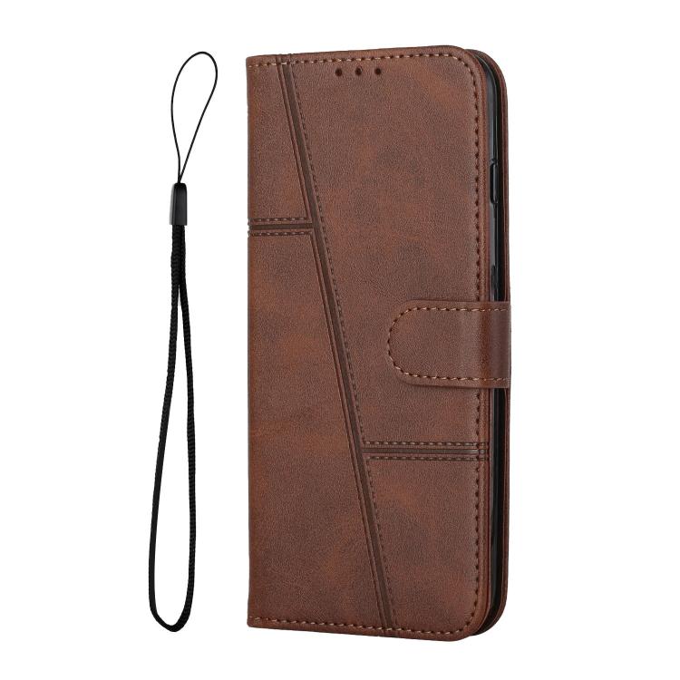 For Xiaomi 17 Pro Max Stitching Calf Texture Buckle Leather Phone Case
