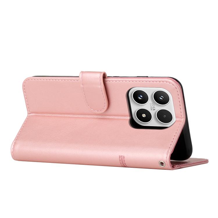 For Xiaomi 17 Stitching Calf Texture Buckle Leather Phone Case