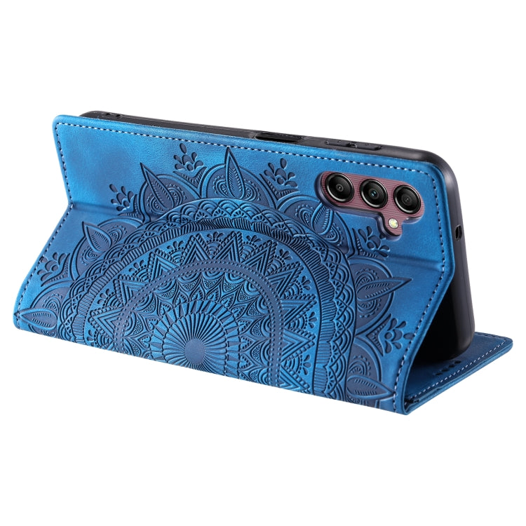 For Samsung Galaxy S25+ 5G Totem Embossed Magnetic Leather Phone Case