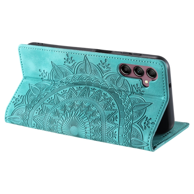 For Samsung Galaxy S25+ 5G Totem Embossed Magnetic Leather Phone Case