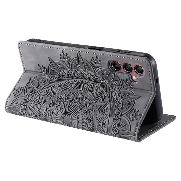 For Samsung Galaxy S26+ 5G Totem Embossed Magnetic Leather Phone Case