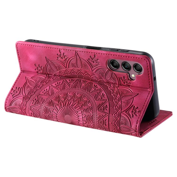 For Samsung Galaxy S26+ 5G Totem Embossed Magnetic Leather Phone Case