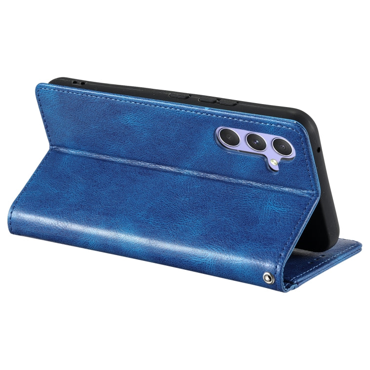 For Samsung Galaxy S25+ 5G Simple 6-Card Wallet Leather Phone Case