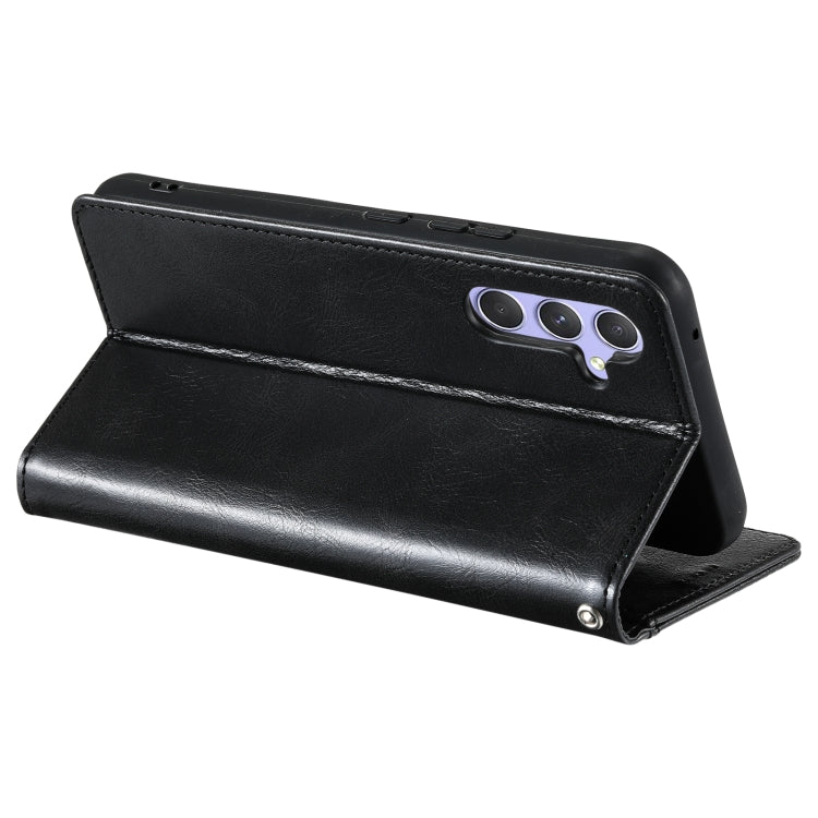 For Samsung Galaxy S25+ 5G Simple 6-Card Wallet Leather Phone Case
