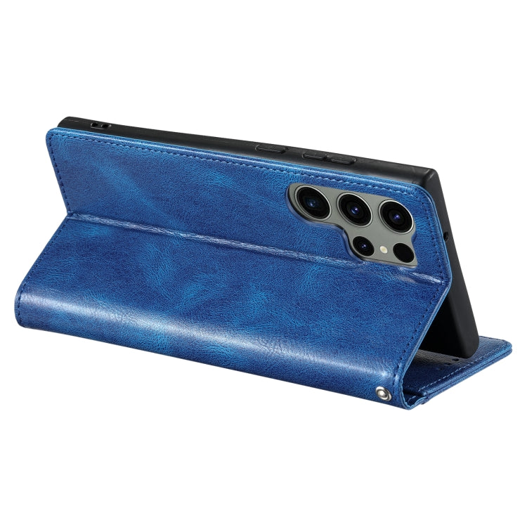 For Samsung Galaxy S25 Ultra 5G Simple 6-Card Wallet Leather Phone Case