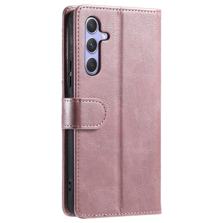 For Samsung Galaxy S25 FE 5G Simple 6-Card Wallet Leather Phone Case