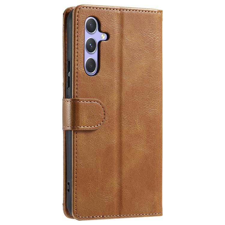 For Samsung Galaxy S25 FE 5G Simple 6-Card Wallet Leather Phone Case