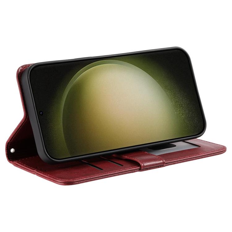 For Samsung Galaxy S26+ 5G Simple 6-Card Wallet Leather Phone Case