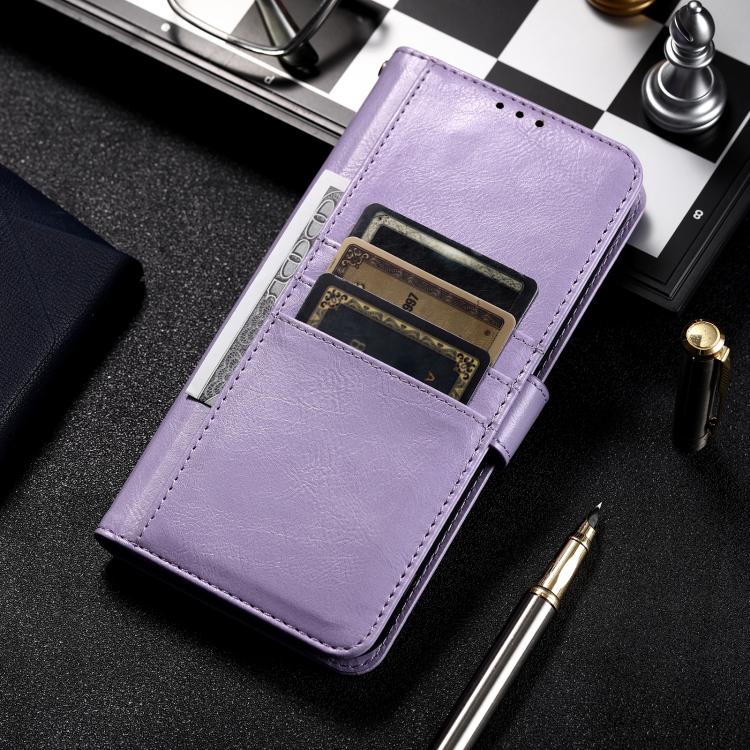 For Samsung Galaxy S26+ 5G Simple 6-Card Wallet Leather Phone Case