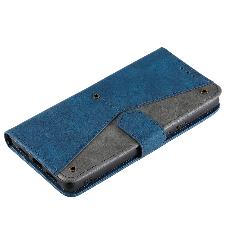 For Samsung Galaxy S25+ 5G Nail Skin Feel Stitching Calf Texture Leather Phone Case