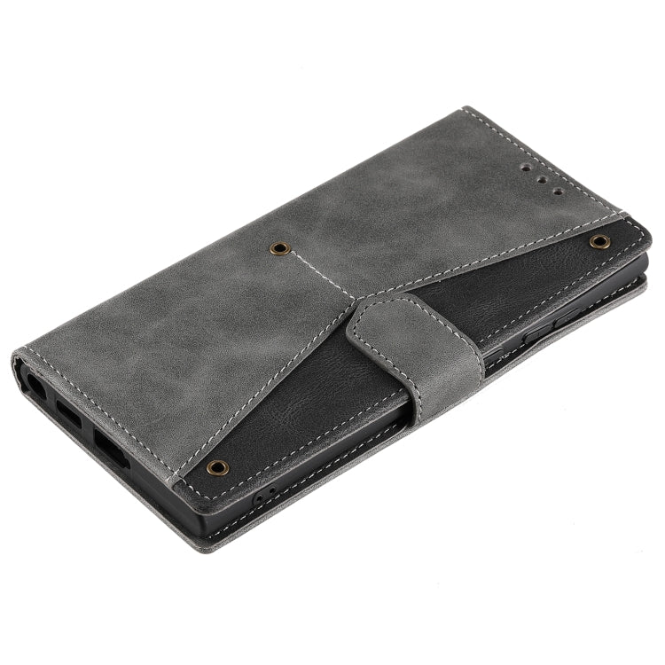 For Samsung Galaxy S25 Ultra 5G Nail Skin Feel Stitching Calf Texture Leather Phone Case
