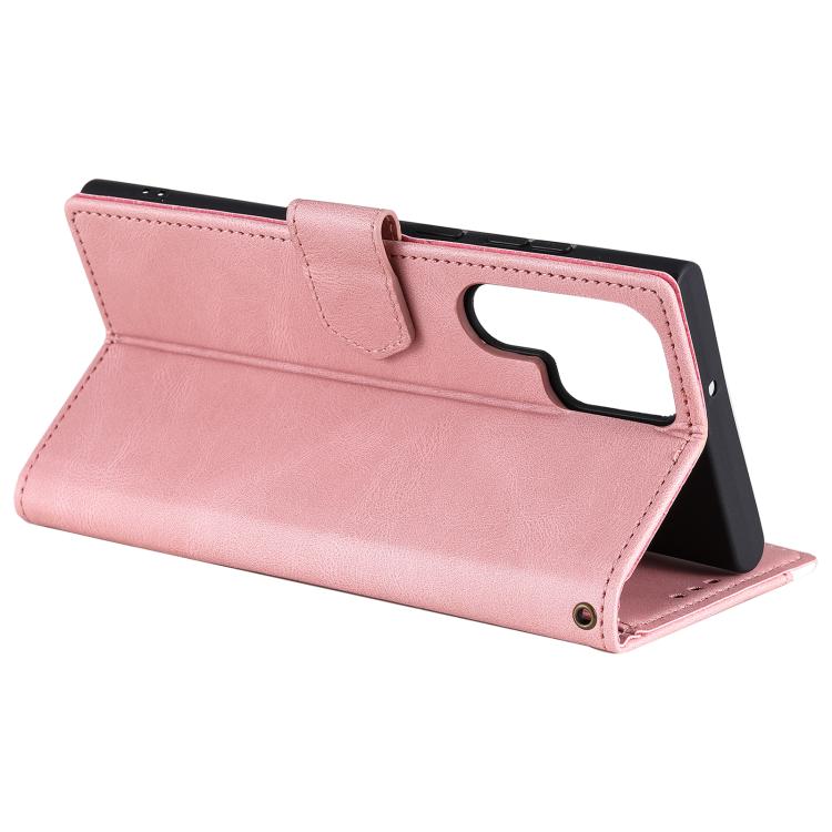 For Samsung Galaxy S26 Ultra 5G Nail Skin Feel Stitching Calf Texture Leather Phone Case