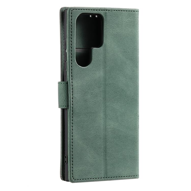 For Samsung Galaxy S26 Ultra 5G Nail Skin Feel Stitching Calf Texture Leather Phone Case
