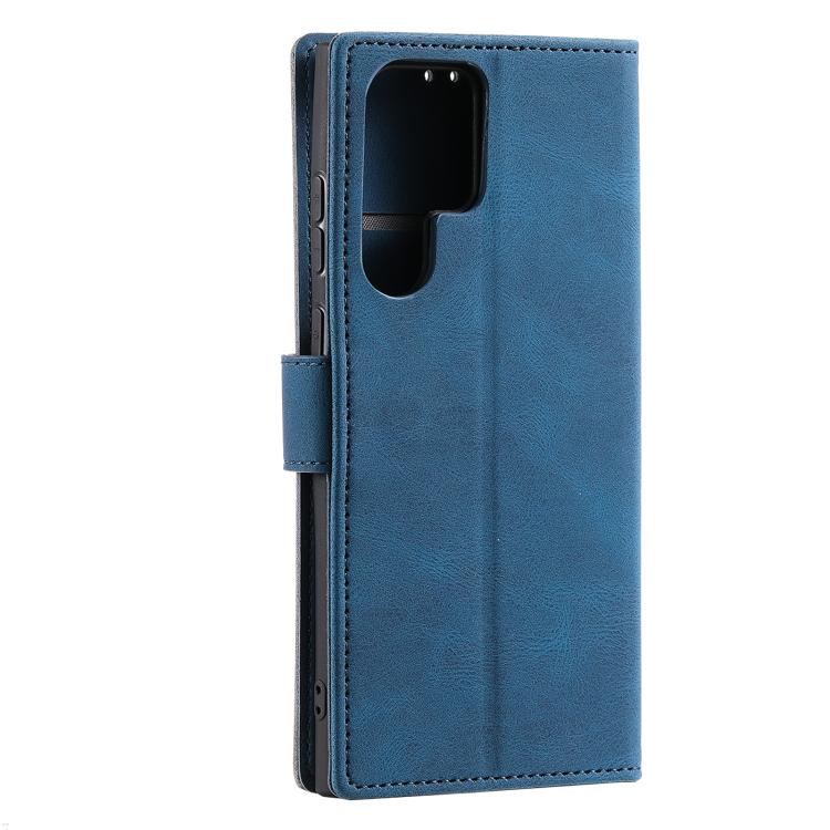 For Samsung Galaxy S26 Ultra 5G Nail Skin Feel Stitching Calf Texture Leather Phone Case