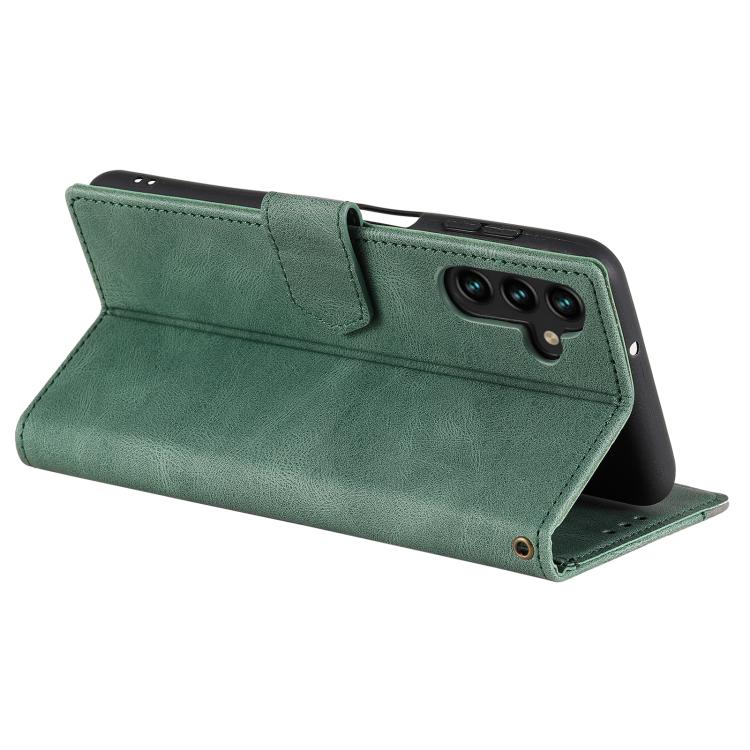 For Samsung Galaxy S26+ 5G Nail Skin Feel Stitching Calf Texture Leather Phone Case