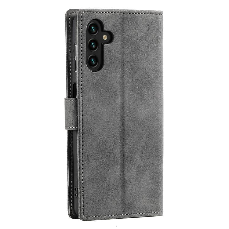 For Samsung Galaxy S26+ 5G Nail Skin Feel Stitching Calf Texture Leather Phone Case