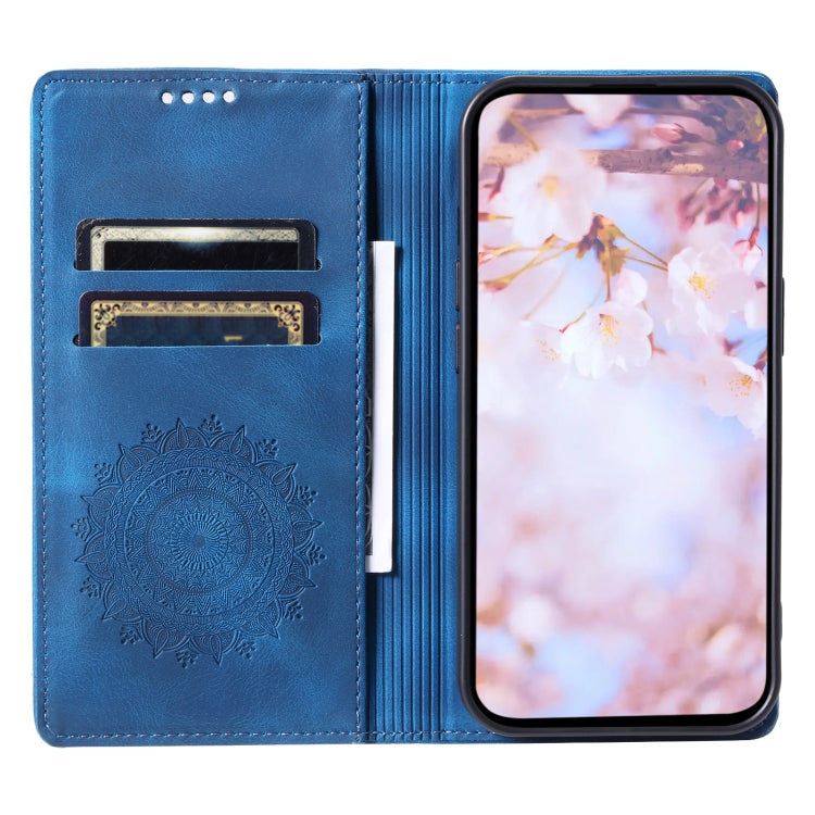 For Motorola Edge 50 Neo Totem Embossed Magnetic Leather Phone Case