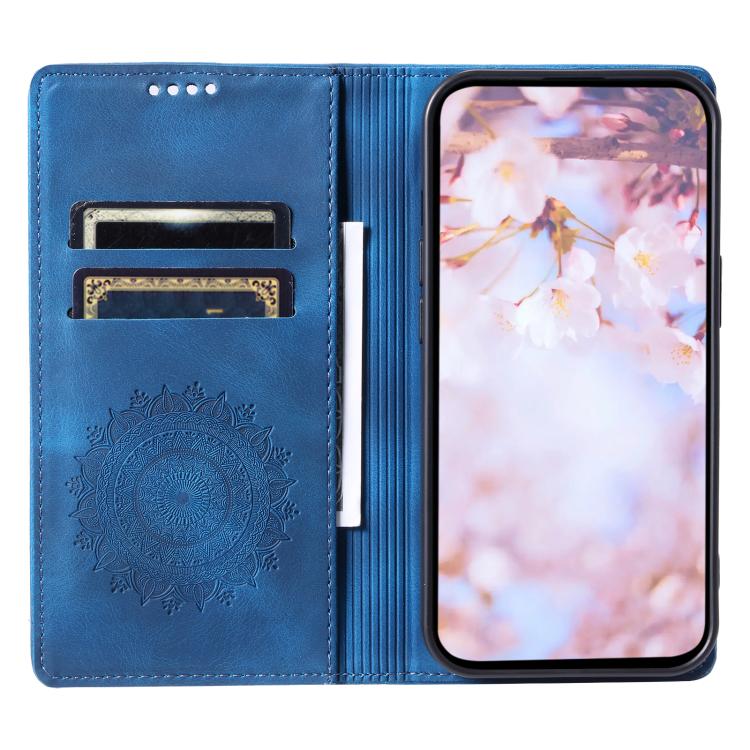 For Motorola Moto G05 Totem Embossed Magnetic Leather Phone Case