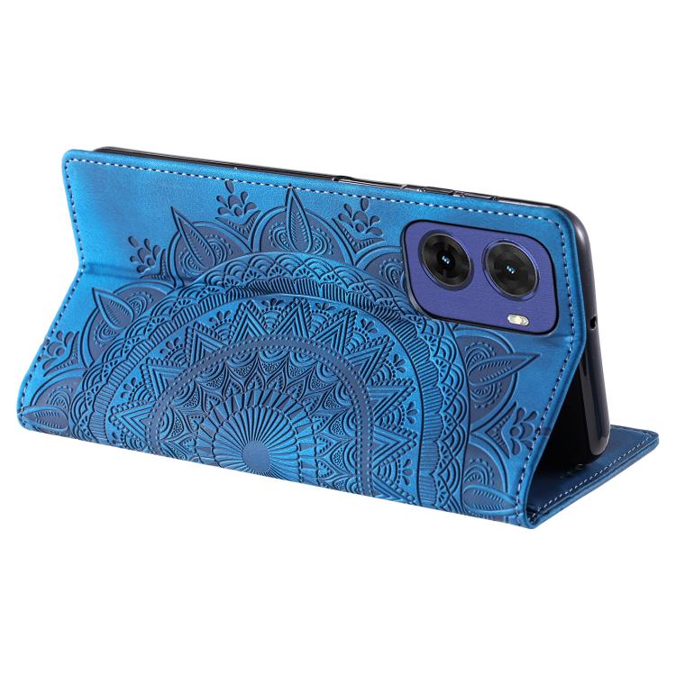 For Motorola Moto G05 Totem Embossed Magnetic Leather Phone Case