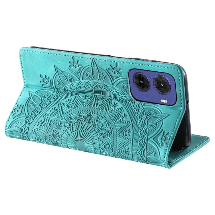 For Motorola Moto G05 Totem Embossed Magnetic Leather Phone Case