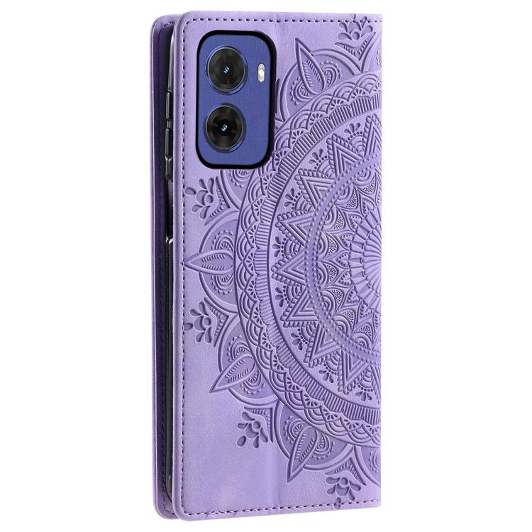 For Motorola Moto G05 Totem Embossed Magnetic Leather Phone Case