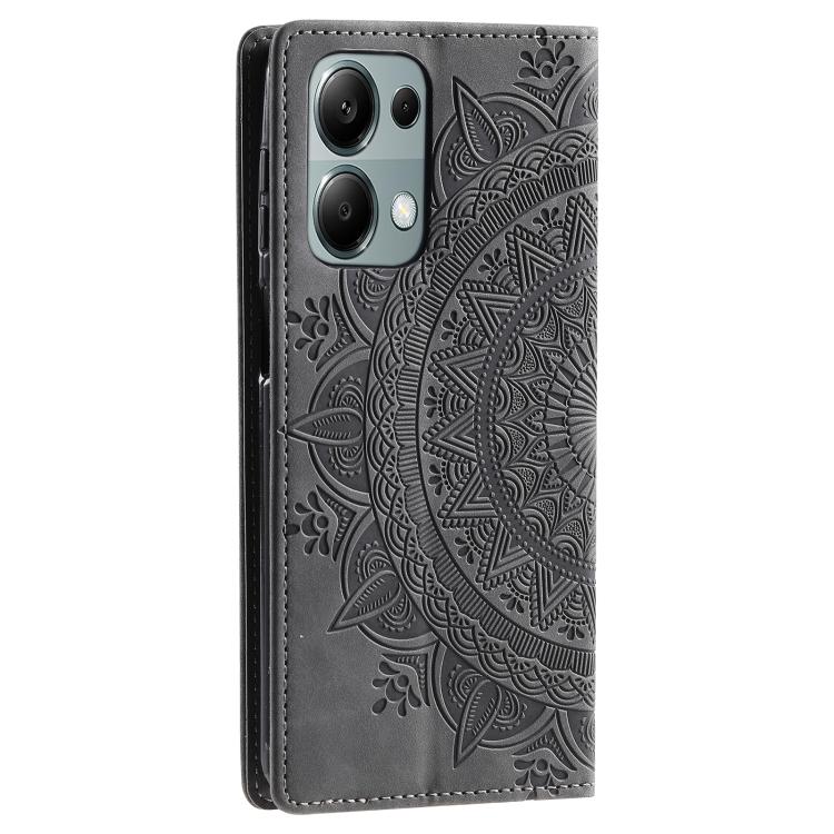 For Motorola Edge 60 Fusion Totem Embossed Magnetic Leather Phone Case