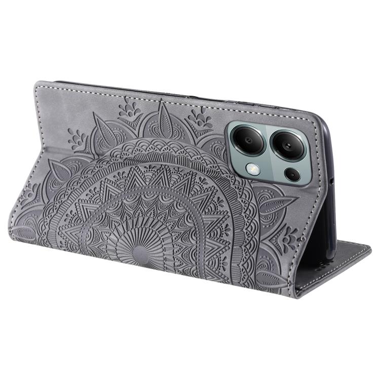 For Motorola Edge 60 Fusion Totem Embossed Magnetic Leather Phone Case