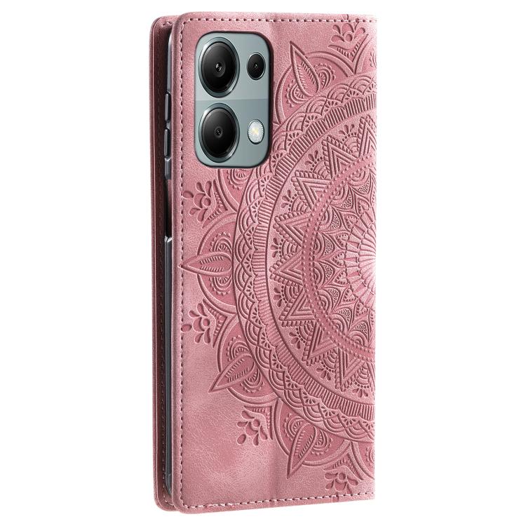 For Motorola Edge 60 Fusion Totem Embossed Magnetic Leather Phone Case