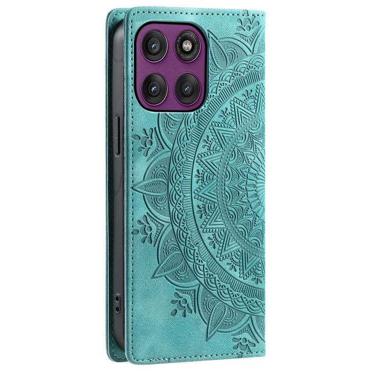 For Motorola Edge 60 Pro Totem Embossed Magnetic Leather Phone Case