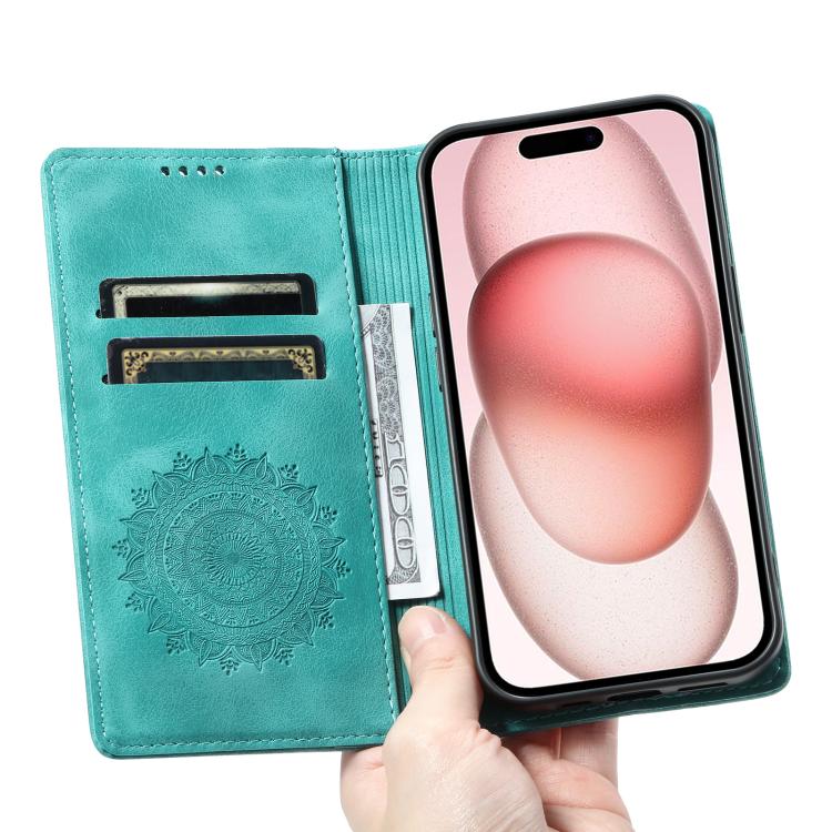 For Motorola Edge 60 Pro Totem Embossed Magnetic Leather Phone Case