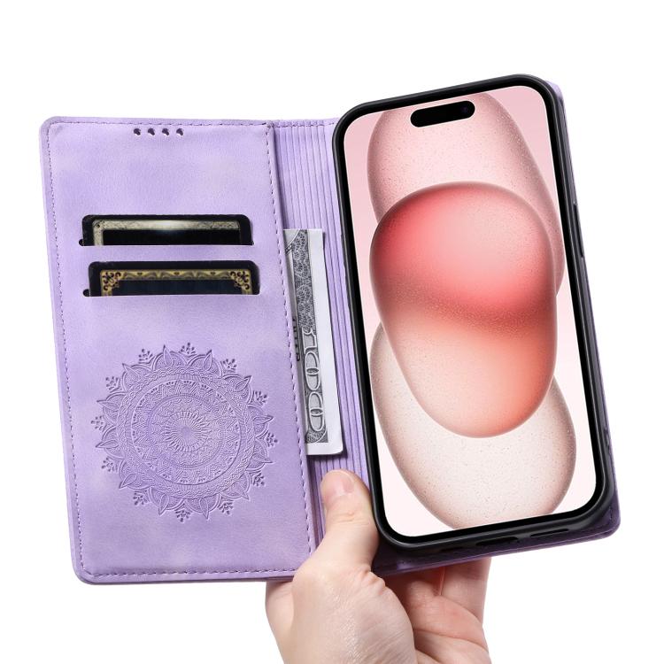 For Motorola Edge 60 Pro Totem Embossed Magnetic Leather Phone Case