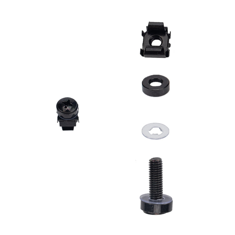 50 PCS Cage Nuts and Screw Cage Nuts M5 + Rack Screws M5x20