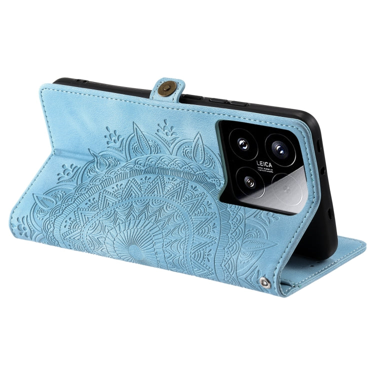 For Xiaomi 15 Skin Feel Totem Embossed Leather Phone Case