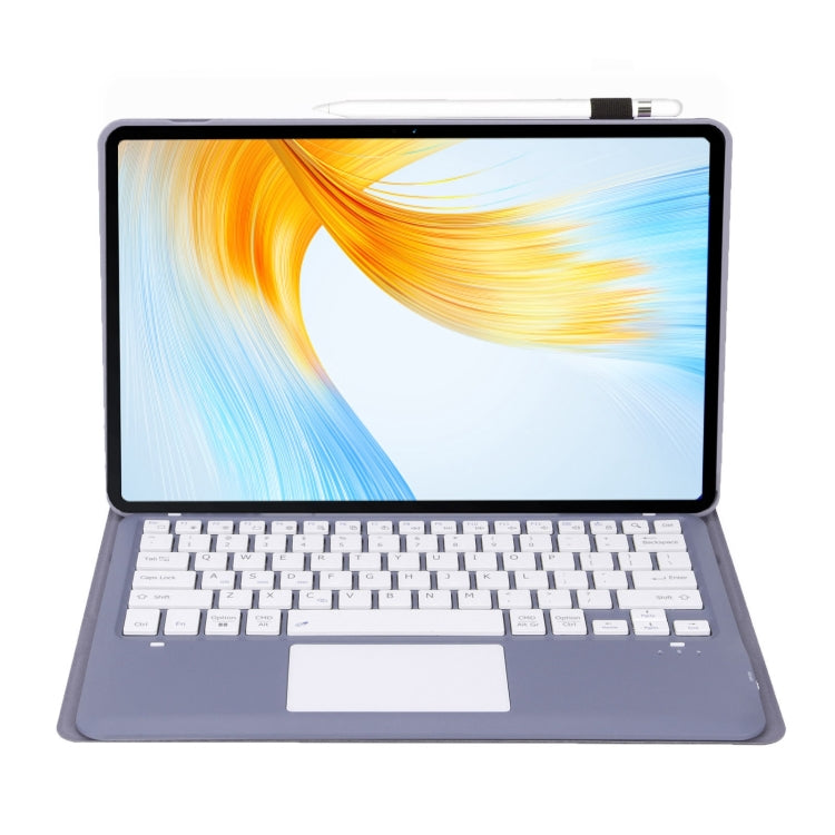 For Huawei MatePad Air 12 2024 Ultra-thin Detachable Bluetooth Keyboard Leather Tablet Case with Touchpad