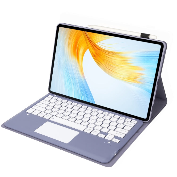 For Huawei MatePad Air 12 2024 Ultra-thin Detachable Bluetooth Keyboard Leather Tablet Case with Touchpad