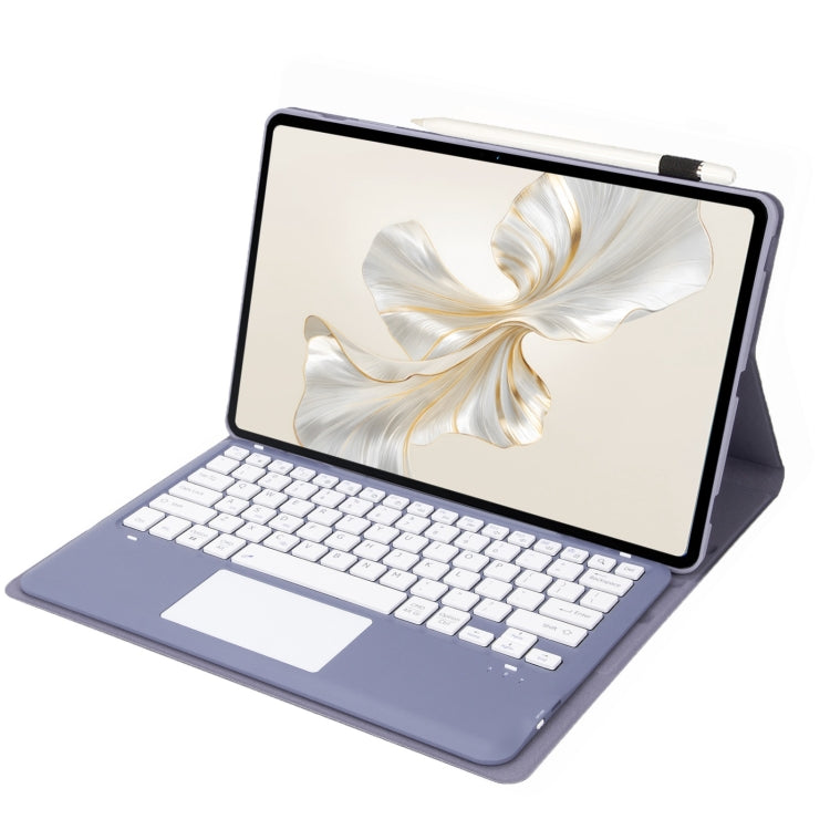 For Huawei MatePad Pro 12.2 Ultra-thin Detachable Bluetooth Keyboard Leather Tablet Case with Touchpad