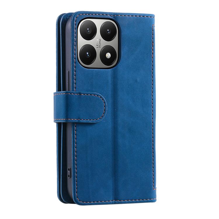 For Xiaomi 15T Nine Card Zipper Bag Leather Phone Case with Lanyard