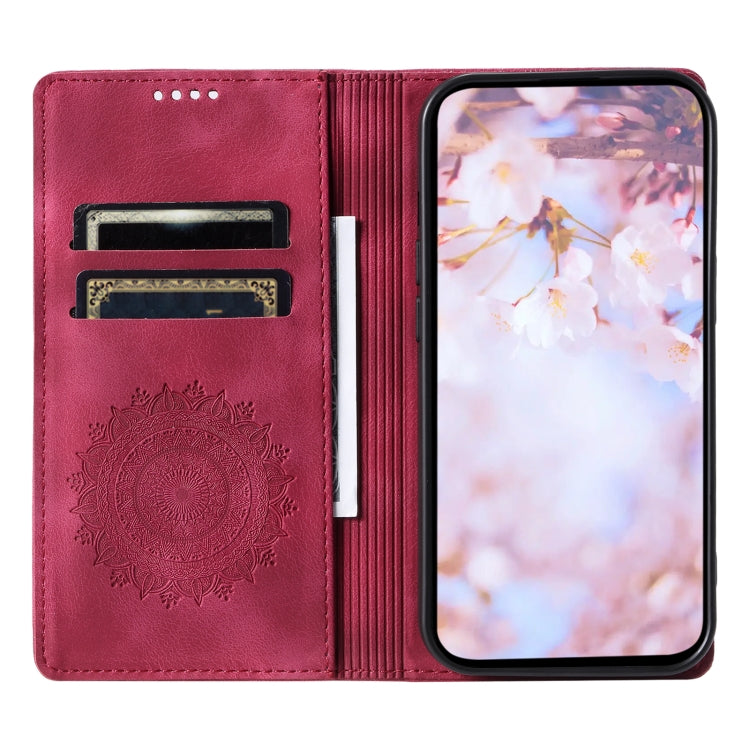 For Xiaomi 14T Totem Embossed Magnetic Leather Phone Case