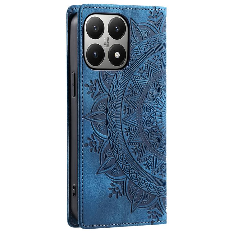 For Xiaomi 15T Totem Embossed Magnetic Leather Phone Case