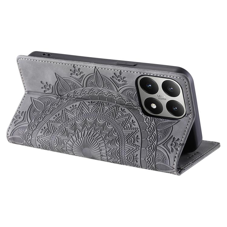 For Xiaomi 15T Totem Embossed Magnetic Leather Phone Case