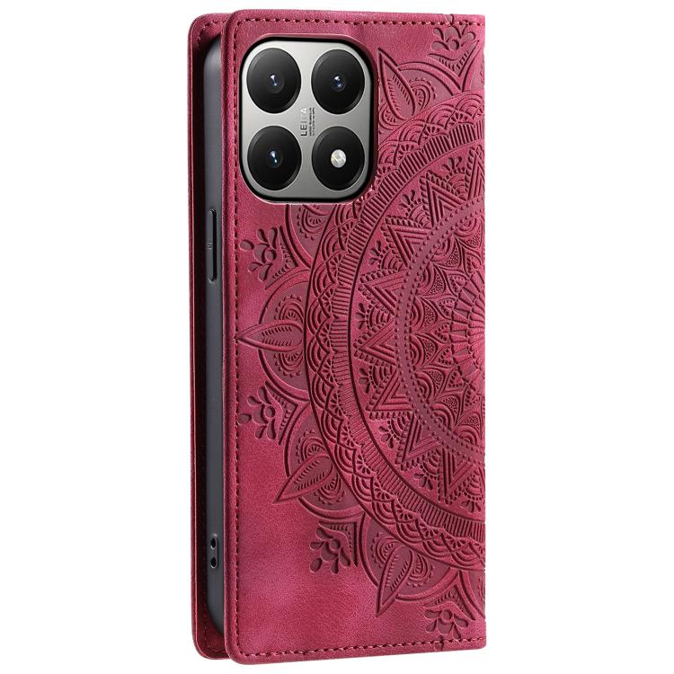 For Xiaomi 15T Totem Embossed Magnetic Leather Phone Case