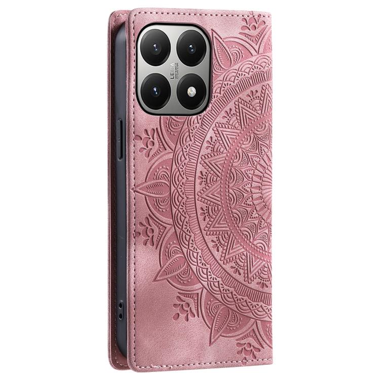 For Xiaomi 15T Totem Embossed Magnetic Leather Phone Case