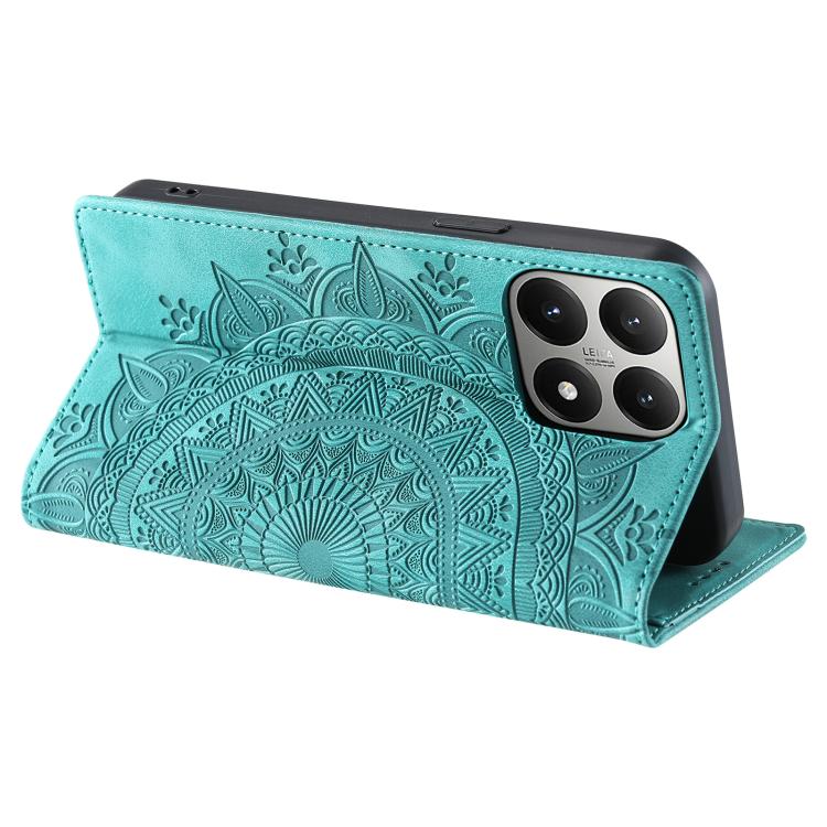 For Xiaomi 15T Totem Embossed Magnetic Leather Phone Case
