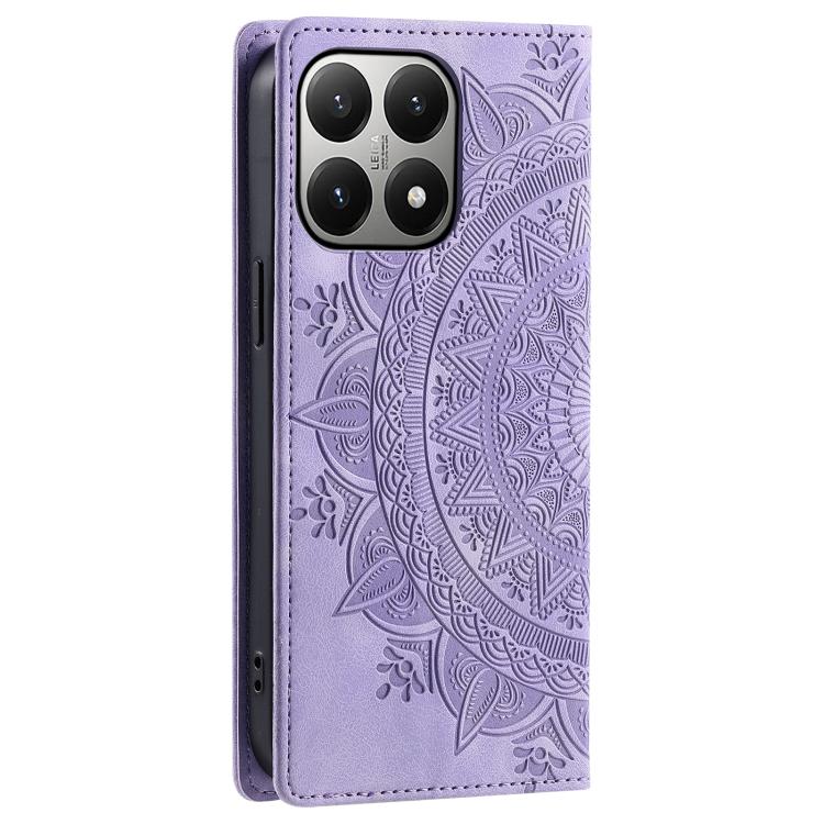 For Xiaomi 15T Totem Embossed Magnetic Leather Phone Case