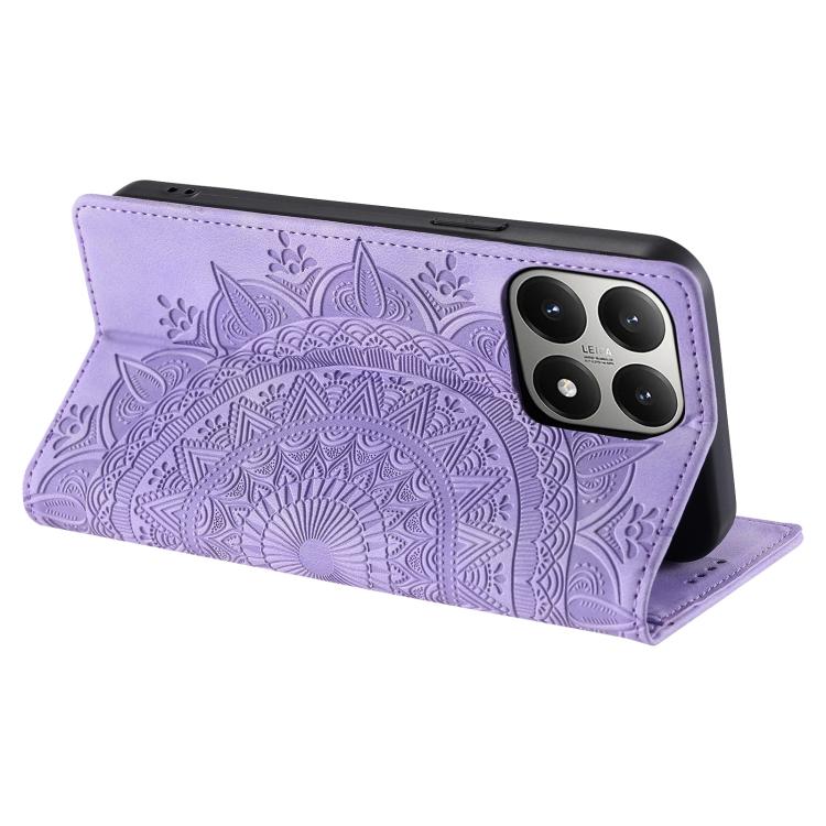 For Xiaomi 15T Totem Embossed Magnetic Leather Phone Case