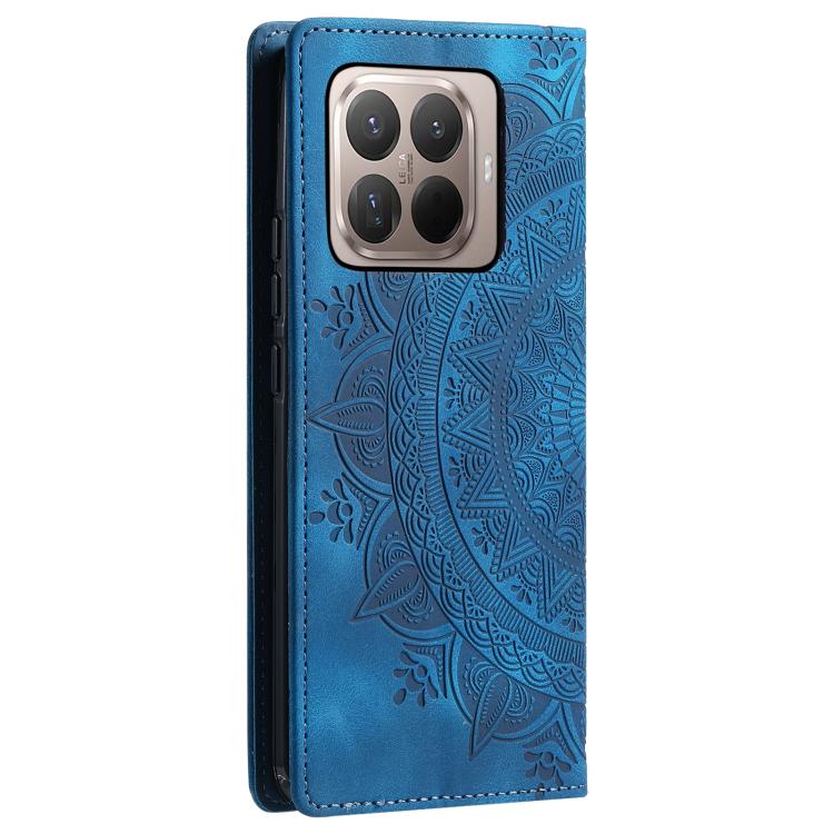For Xiaomi 15T Pro Totem Embossed Magnetic Leather Phone Case