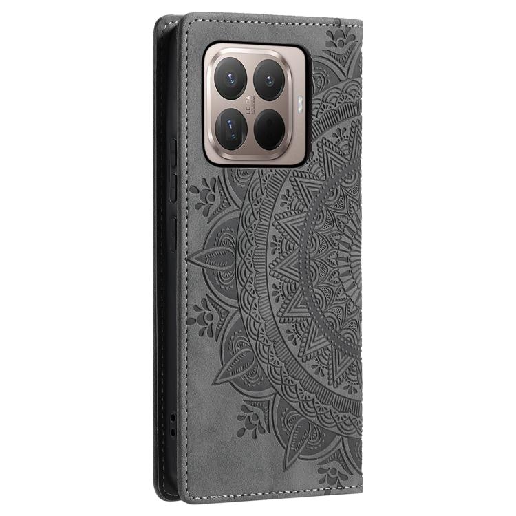 For Xiaomi 15T Pro Totem Embossed Magnetic Leather Phone Case