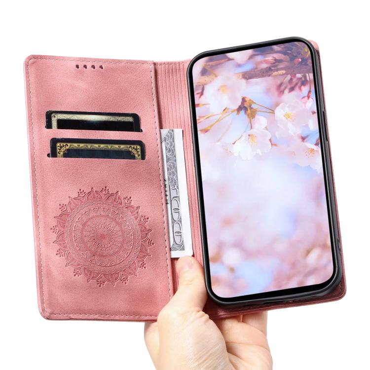 For Xiaomi 15T Pro Totem Embossed Magnetic Leather Phone Case